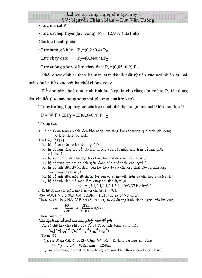 image for page Thiết kế quy trình công nghệ gia công chi tiết thân gối đỡ