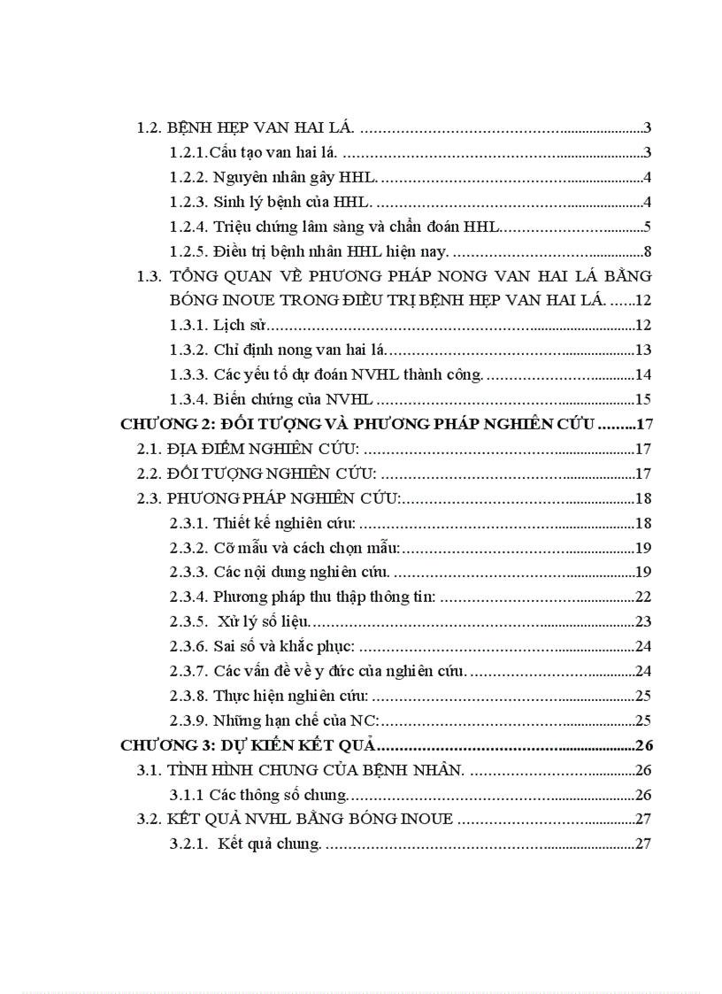 image for page Nghiên cứu kết quả sớm của phương pháp nong van hai lá bằng bóng inoue điều trị hẹp van hai lá khít ở bệnh nhân điểm wilkins 9 tại viện tim mạch việt nam