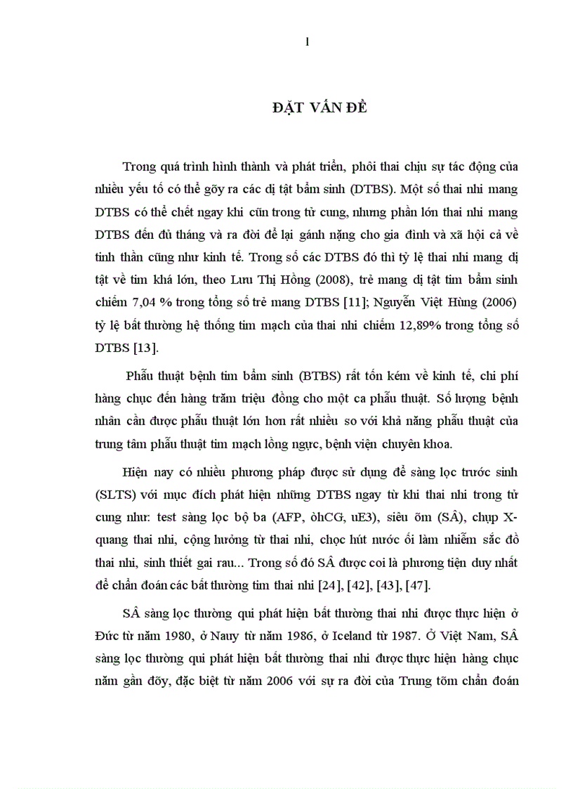 image for page Tổng kết các trường hợp dị tật tim thai nhi được chẩn đoán bằng siêu âm tại Trung tâm chẩn đoán trước sinh Bệnh viện Phụ Sản Trung Ương từ năm 2006 2009