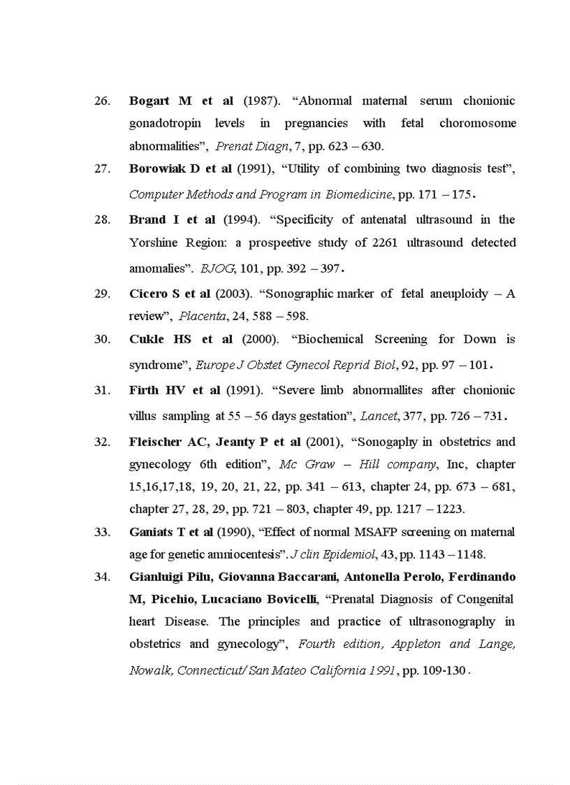 image for page Tổng kết các trường hợp dị tật tim thai nhi được chẩn đoán bằng siêu âm tại Trung tâm chẩn đoán trước sinh Bệnh viện Phụ Sản Trung Ương từ năm 2006 2009