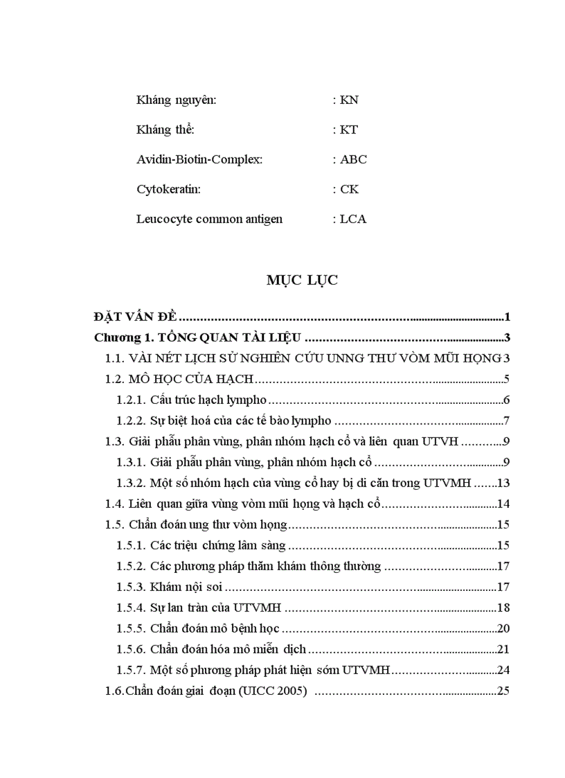 image for page Nghiên cứu đặc điểm lâm sàng mô bệnh học chẩn đoán hình ảnh của hạch cổ di căn trong ung thư vòm mũi họng