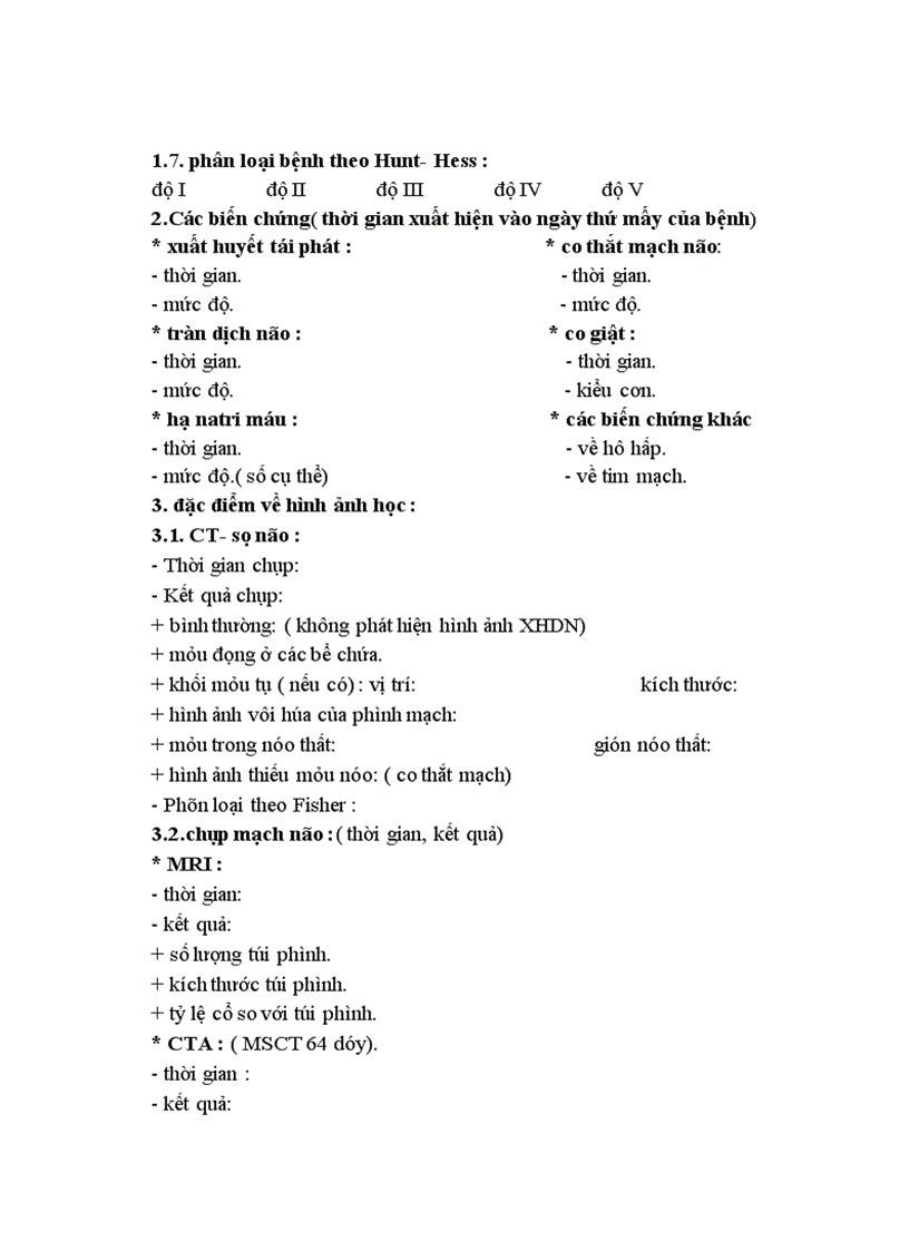 image for page Nghiên cứu đặc điểm lâm sàng và hình ảnh học của bệnh nhân xuất huyết dưới nhện do vỡ phình động mạch thông trước tại khoa thần kinh bệnh viện Bạch Mai