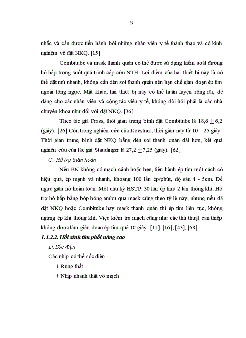 image for page Nghiên cứu áp dụng Combitube để kiểm soát đường thở trong xử trí ngừng tuần hoàn tại Khoa Cấp cứu Bệnh viện Bạch Mai