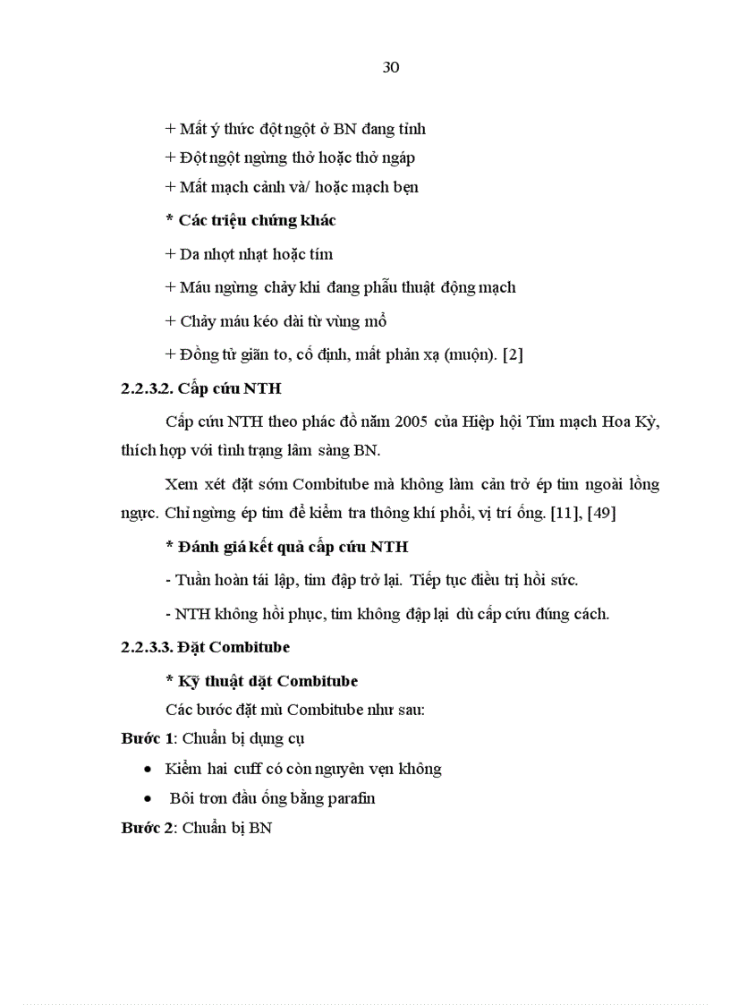 image for page Nghiên cứu áp dụng Combitube để kiểm soát đường thở trong xử trí ngừng tuần hoàn tại Khoa Cấp cứu Bệnh viện Bạch Mai