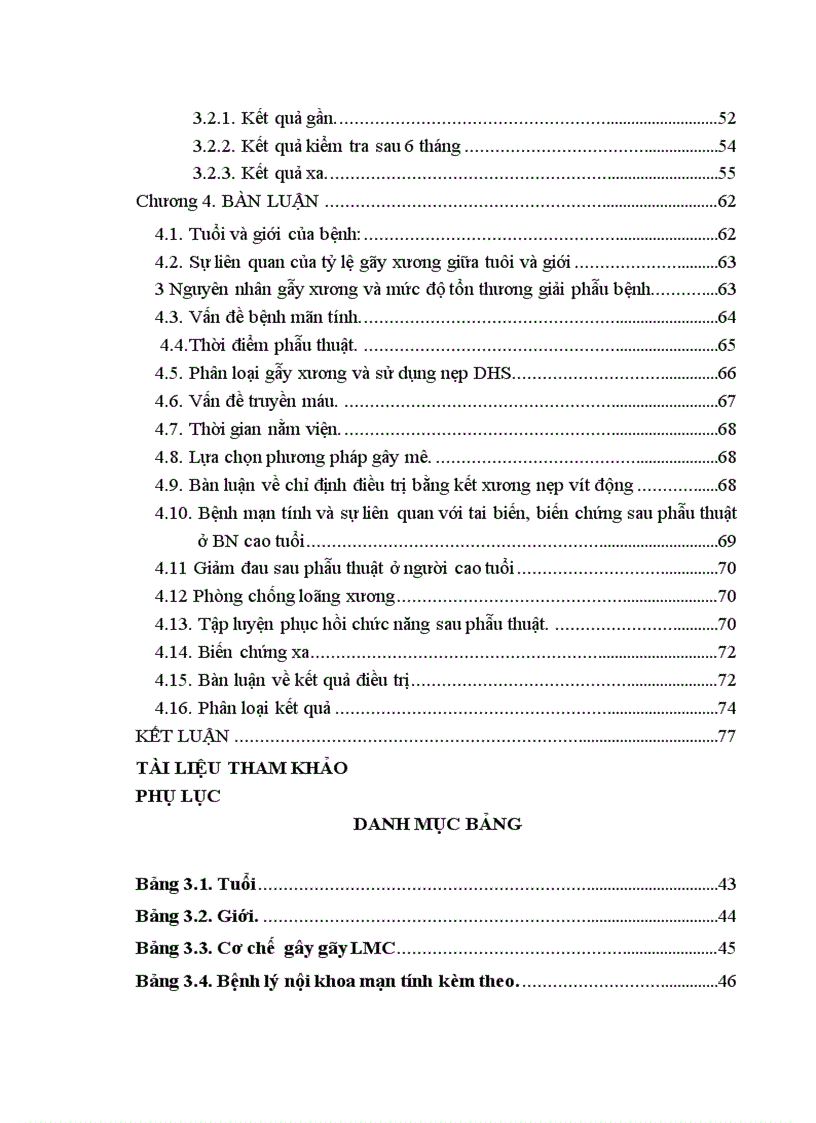 image for page Đánh giá kết quả điều trị gãy liên mấu chuyển xương đùi ở người cao tuổi bằng kết hợp xương nẹp vít động tại Bệnh viện Xanh Pôn và Bệnh viện 198 1