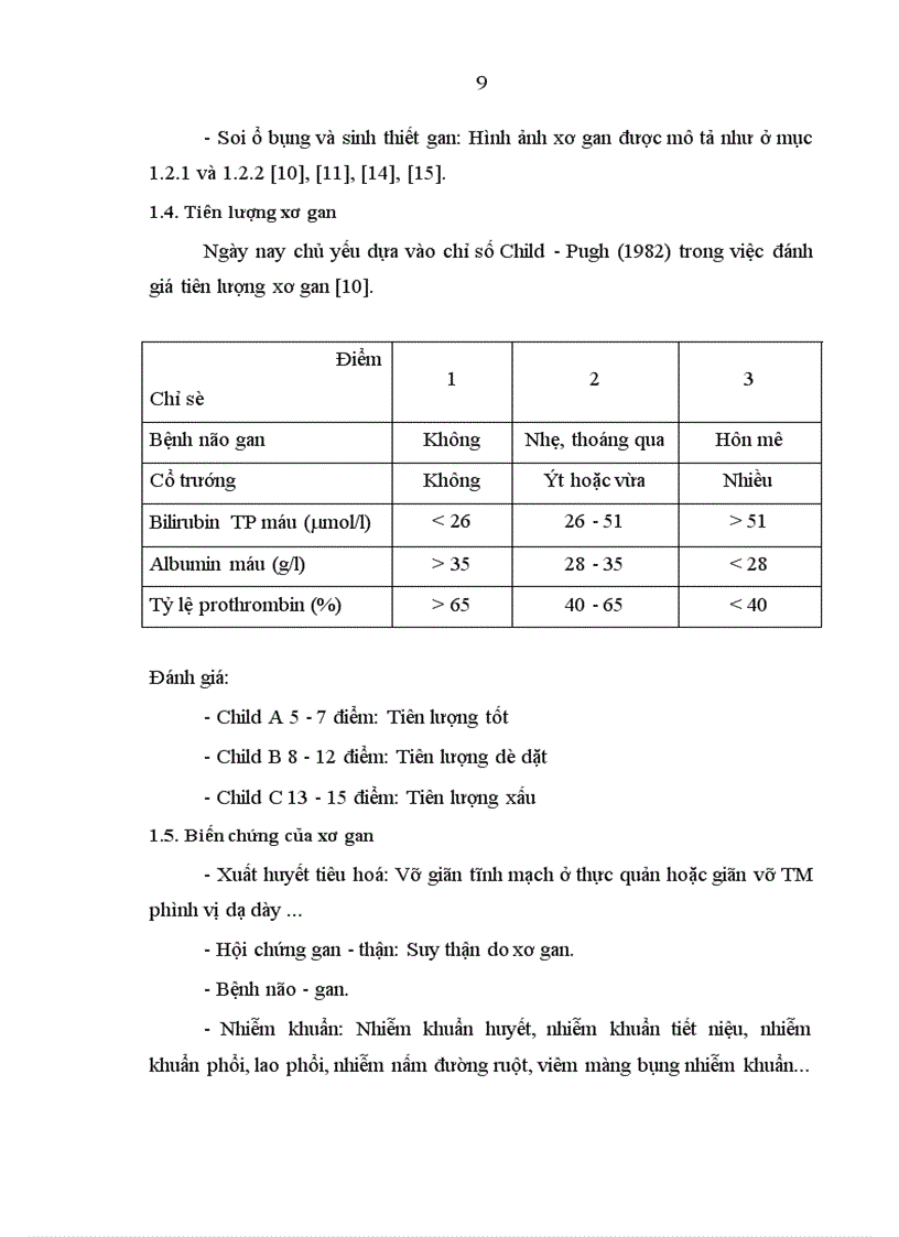 image for page Nghiên cứu đặc điểm lâm sàng một số xét nghiệm cận lâm sàng của bệnh nhân xơ gan có HCGT