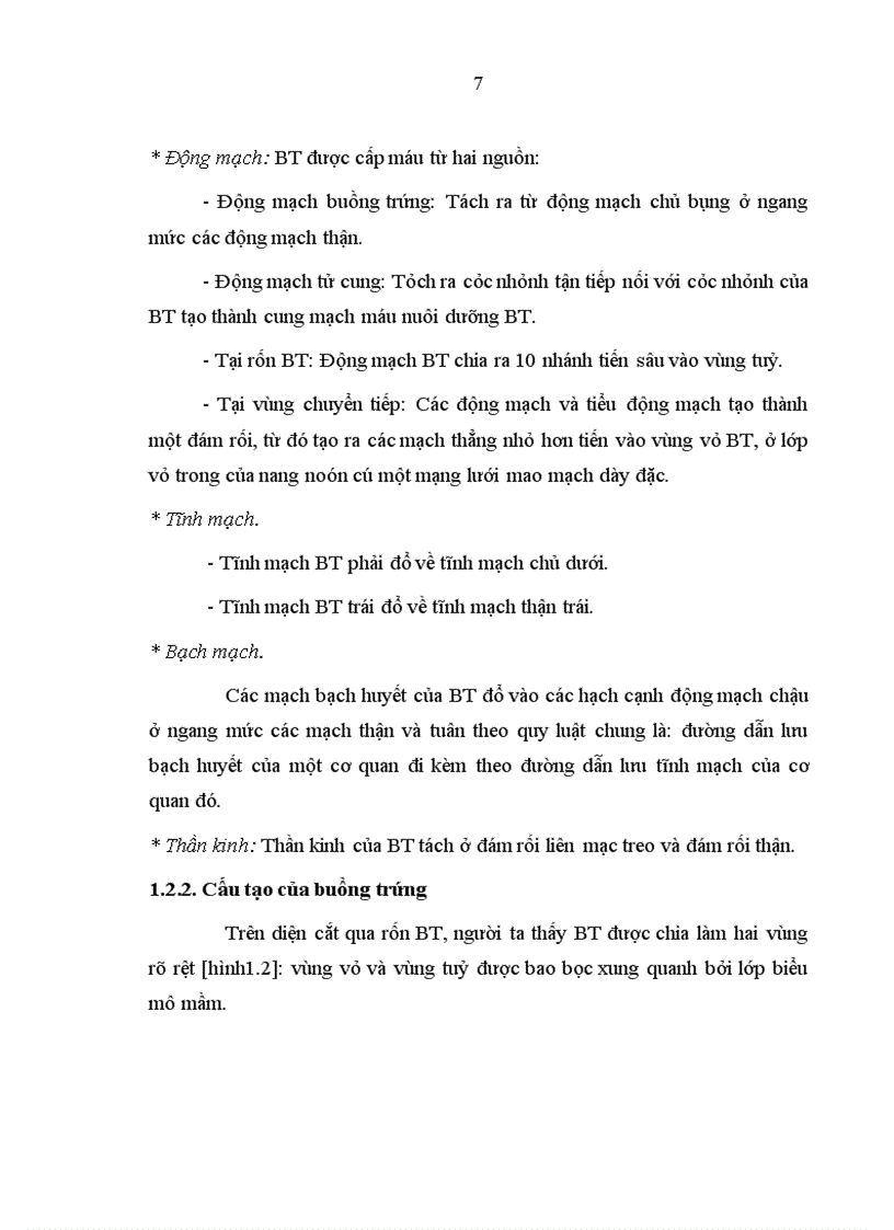 image for page Nhận xét đặc điểm lâm sàng cận lâm sàng và giá trị sinh thiết tức thì trong chẩn đoán u buồng trứng tại Bệnh viện K