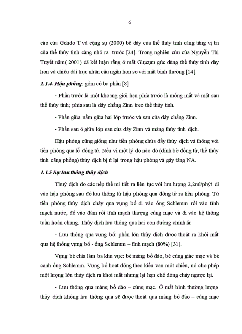 image for page Nghiên cứu biến chứng xẹp tiền phòng sau phẫu thuật cắt bè củng giác mạc điều trị bệnh Glôcôm