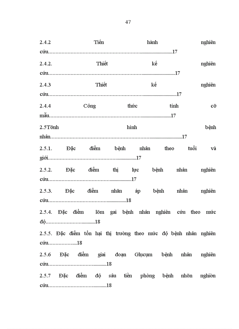 image for page Nghiên cứu biến chứng xẹp tiền phòng sau phẫu thuật cắt bè củng giác mạc điều trị bệnh Glôcôm