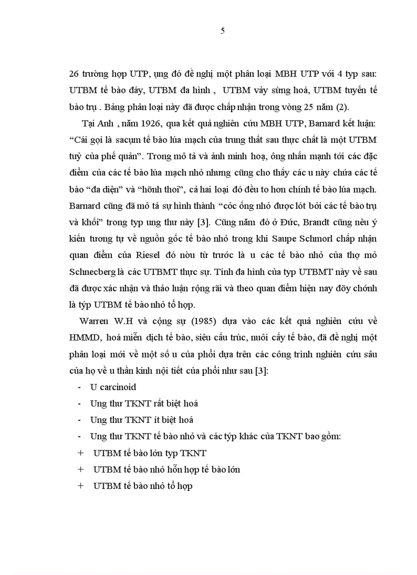 image for page Xác định tần xuất bộc lộ yếu tố phát triển biểu mô và mối liên quan với các phân týp mô học UTBMT phổi