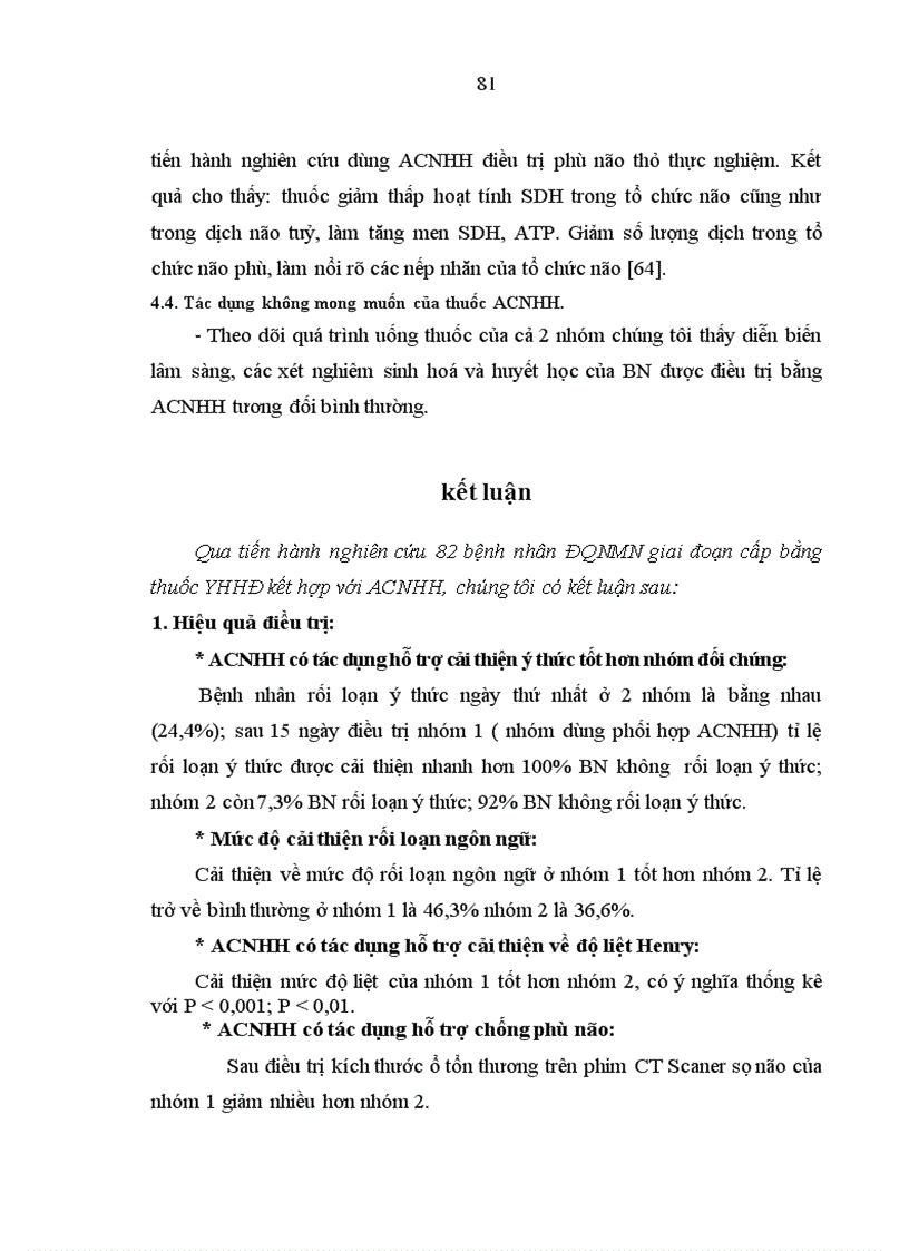 image for page Nghiên cứu điều trị Đột quỵ nhồi máu não giai đoạn cấp của thuốc AN CUNG NGƯU HOàng hoàn acnhh