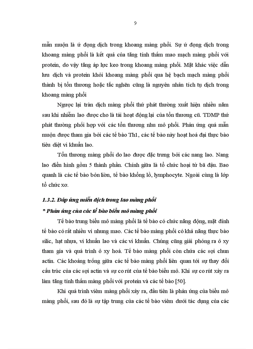 image for page Đặc điểm lâm sàng cận lâm sàng ở bệnh nhân tràn dịch màng phổi do lao