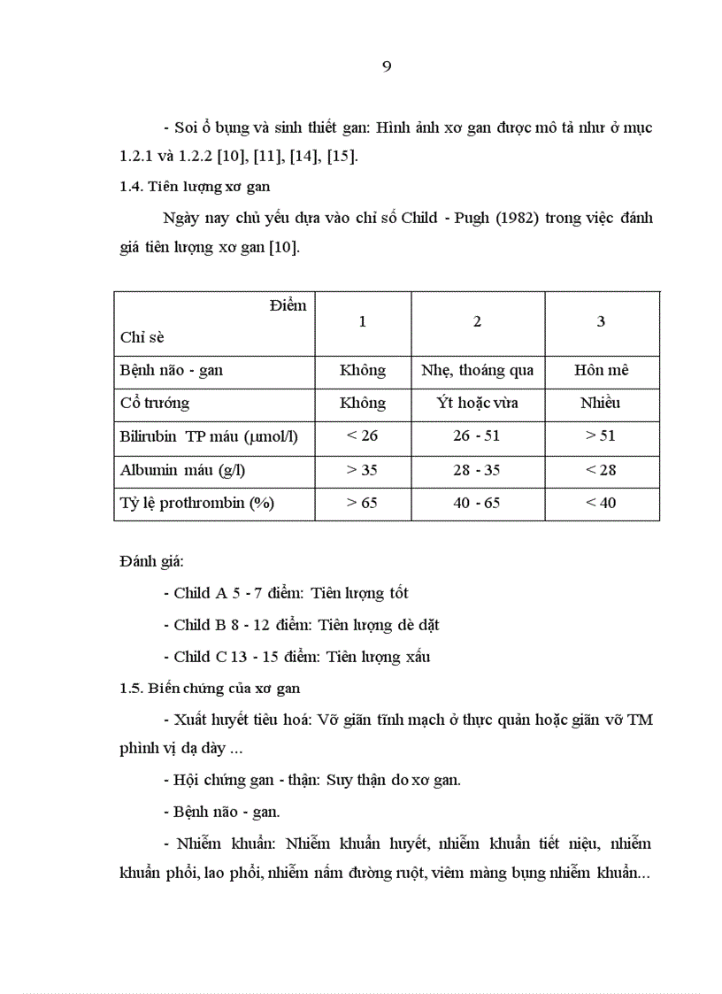 image for page Nghiên cứu đặc điểm lâm sàng một số xét nghiệm cận lâm sàng của bệnh nhân xơ gan có HCGT 1
