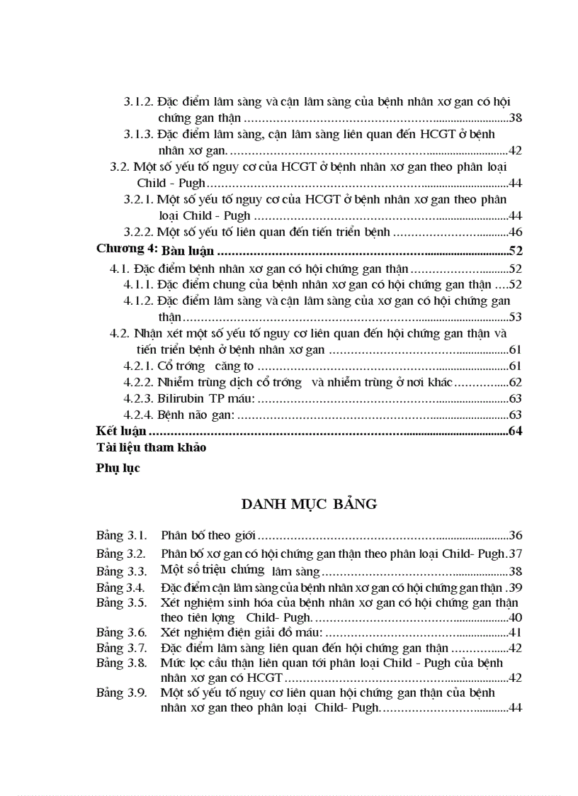 image for page Nghiên cứu đặc điểm lâm sàng một số xét nghiệm cận lâm sàng của bệnh nhân xơ gan có HCGT 1