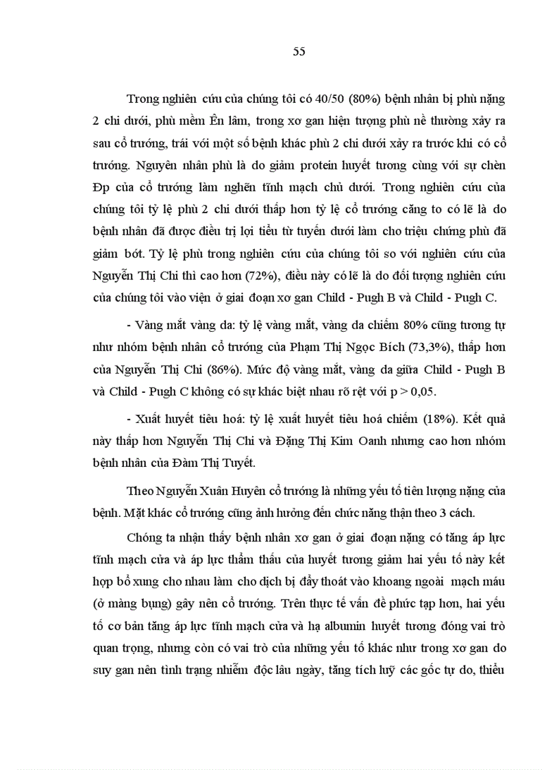 image for page Nghiên cứu đặc điểm lâm sàng một số xét nghiệm cận lâm sàng của bệnh nhân xơ gan có HCGT 3