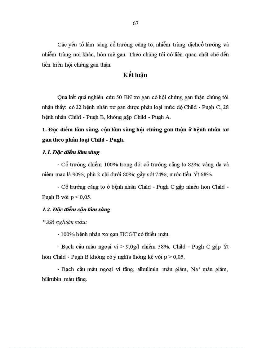 image for page Nghiên cứu đặc điểm lâm sàng một số xét nghiệm cận lâm sàng của bệnh nhân xơ gan có HCGT 3