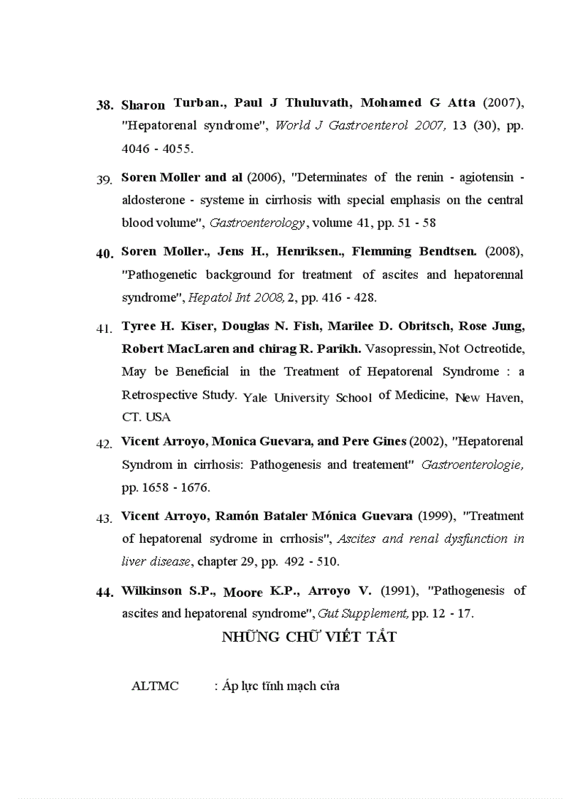 image for page Nghiên cứu đặc điểm lâm sàng một số xét nghiệm cận lâm sàng của bệnh nhân xơ gan có HCGT 3