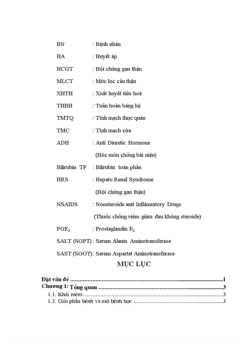 image for page Nghiên cứu đặc điểm lâm sàng một số xét nghiệm cận lâm sàng của bệnh nhân xơ gan có HCGT 3