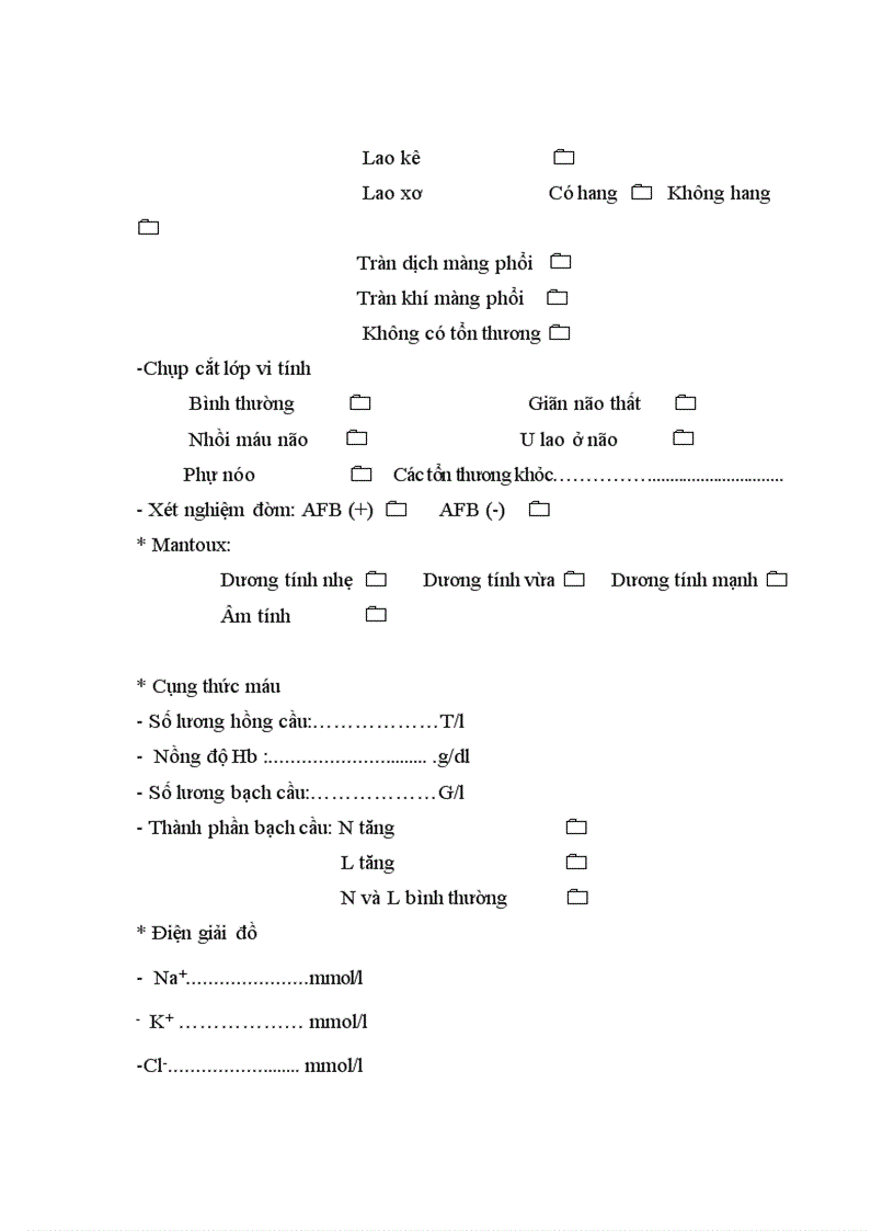 image for page Xác định mối liên quan của một số triệu chứng Lâm sàng cận lâm sàng ở mỗi giai đoạn bệnh