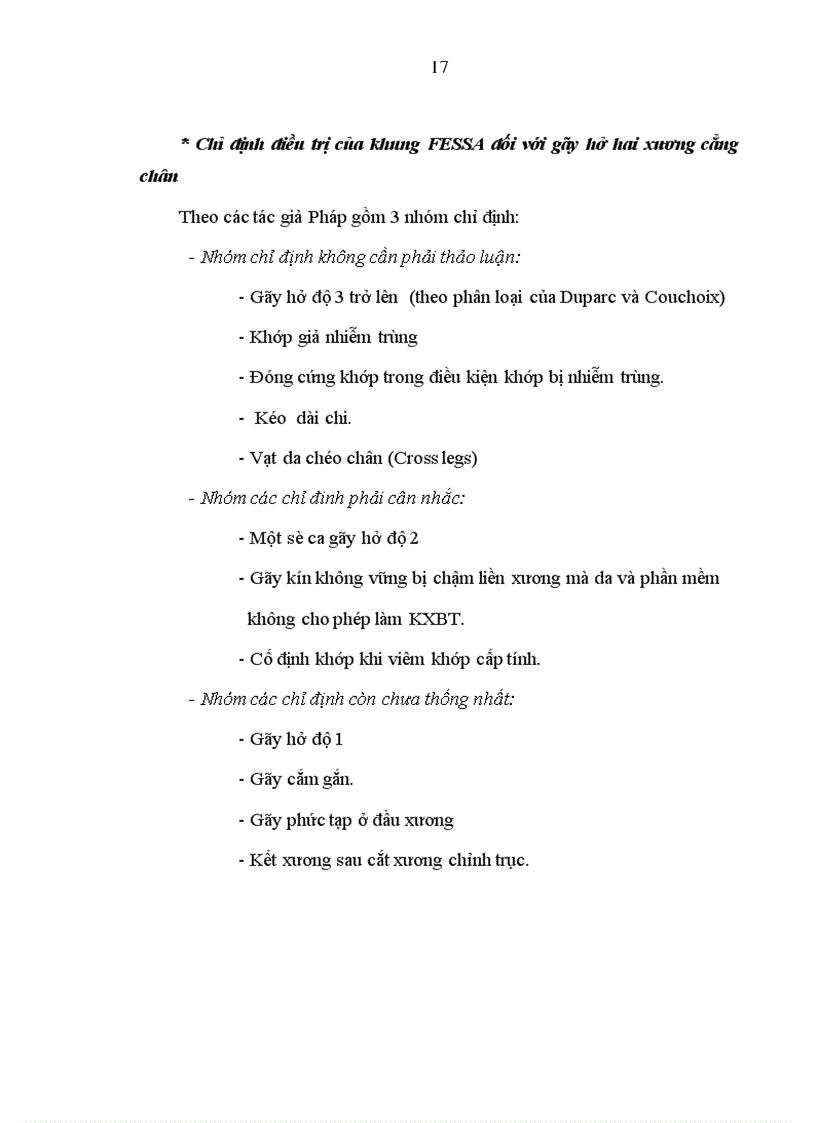 image for page Đánh giá tác dụng khung CĐN trong điều trị gãy hở hai xương cẳng chân tại khoa ngoại dã chiến B15 Bệnh viện 103 trong năm 2008 2010