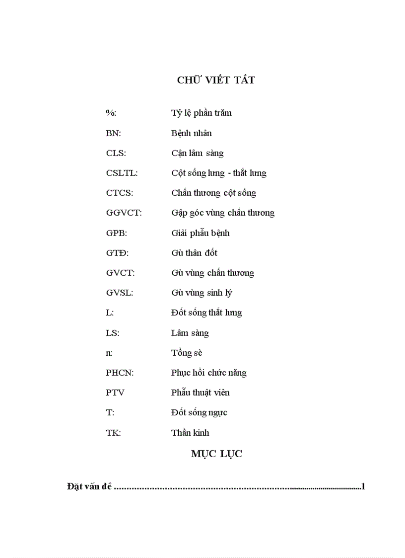 image for page Nghiên cứu triệu chứng lâm sàng cận lâm sàng và kết quả điều trị phẫu thuật chấn thương cột sống bản lề Ngực Thắt lưng có tổn thương thần kinh