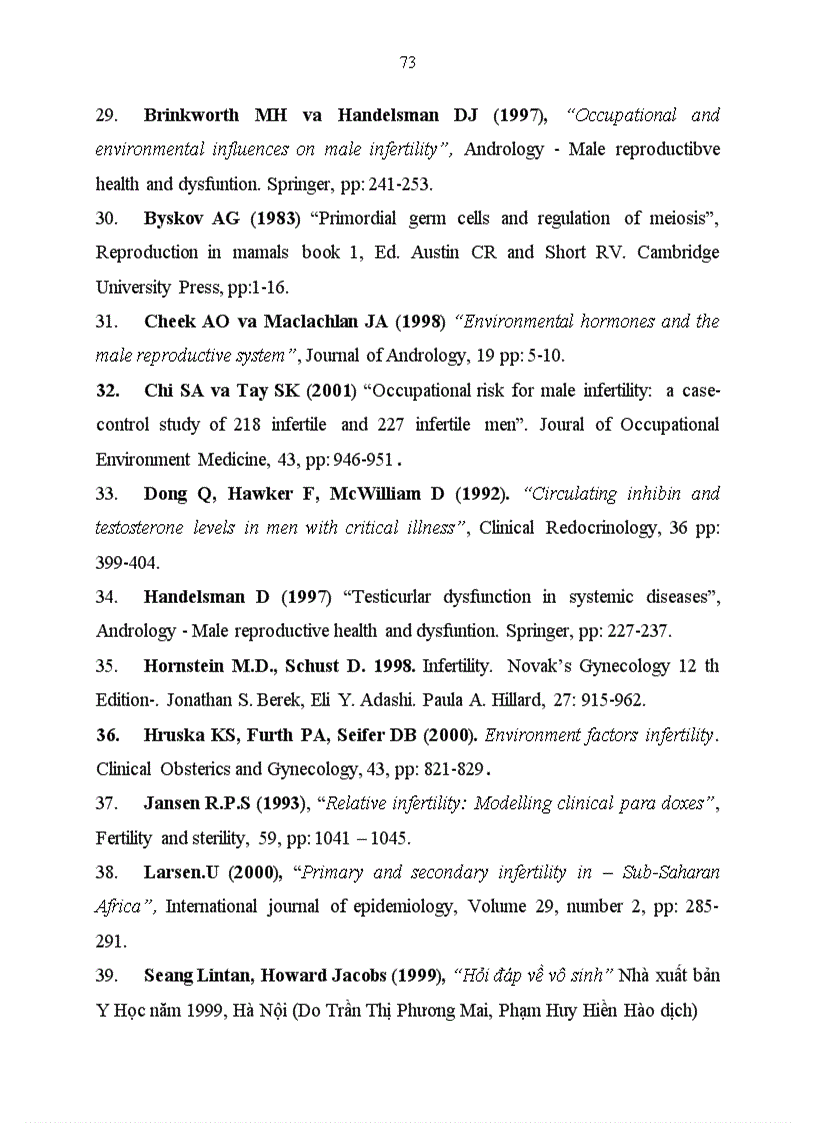 image for page Nghiên cứu tỷ lệ và một số yếu tố ảnh hưởng đến vô sinh của các cặp vợ chồng trong độ tuổi sinh đẻ tại huyện Ba Vì từ tháng 4 2010 đến tháng 9 2010