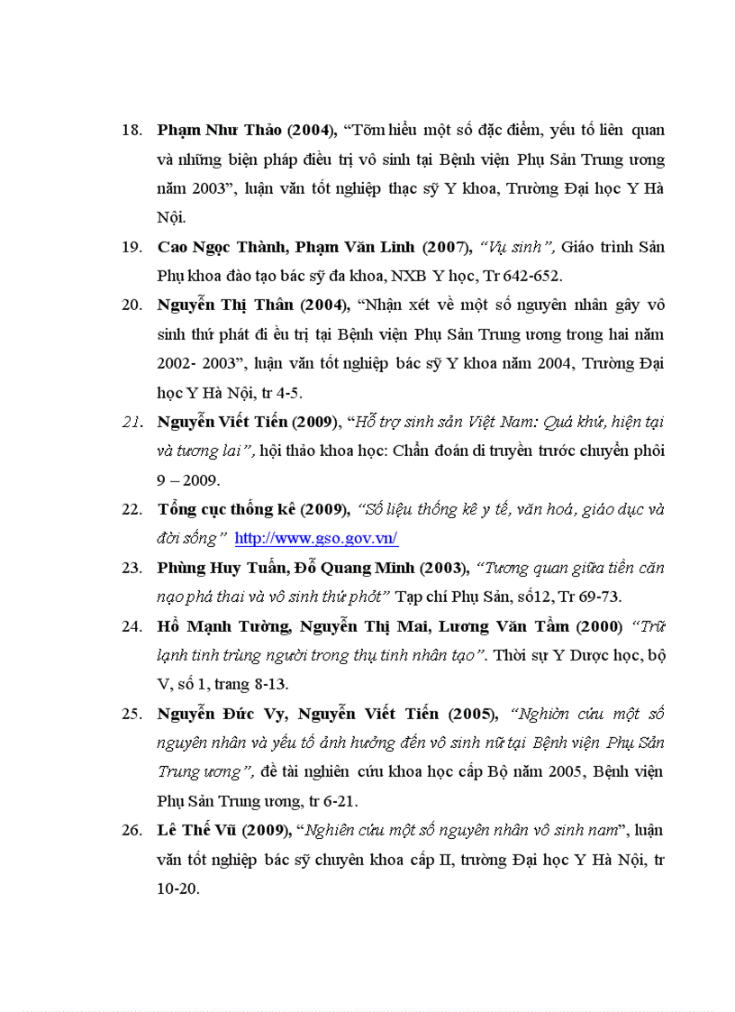 image for page Xác định tỷ lệ và một số yếu tố ảnh hưởng đến vô sinh của các cặp vợ chồng trong độ tuổi sinh đẻ tại huyện Ba Vì từ tháng 4 2010 đến tháng 9 2010