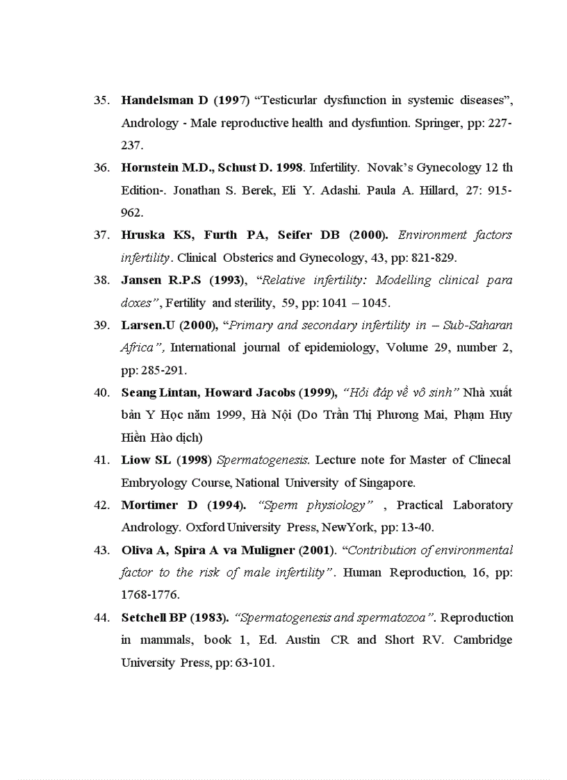 image for page Xác định tỷ lệ và một số yếu tố ảnh hưởng đến vô sinh của các cặp vợ chồng trong độ tuổi sinh đẻ tại huyện Ba Vì từ tháng 4 2010 đến tháng 9 2010