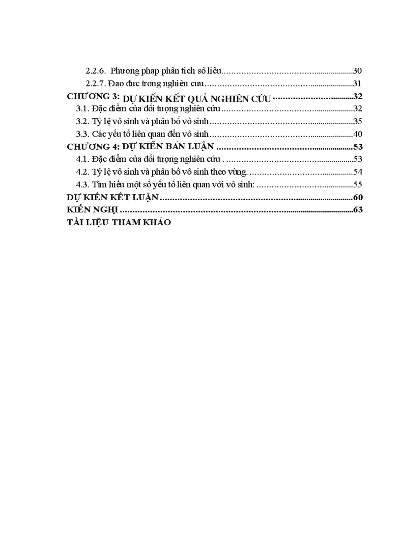 image for page Xác định tỷ lệ và một số yếu tố ảnh hưởng đến vô sinh của các cặp vợ chồng trong độ tuổi sinh đẻ tại huyện Ba Vì từ tháng 4 2010 đến tháng 9 2010