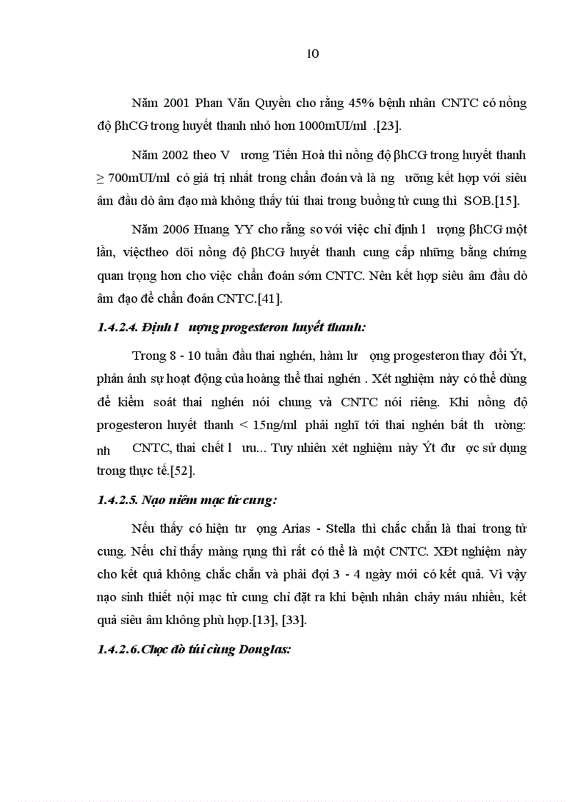image for page Nghiên cứu chẩn đoán và xử trí chửa ngoài tử cung năm 2008 và năm 2003 tại Bệnh viện Phụ sản Trung ương 1