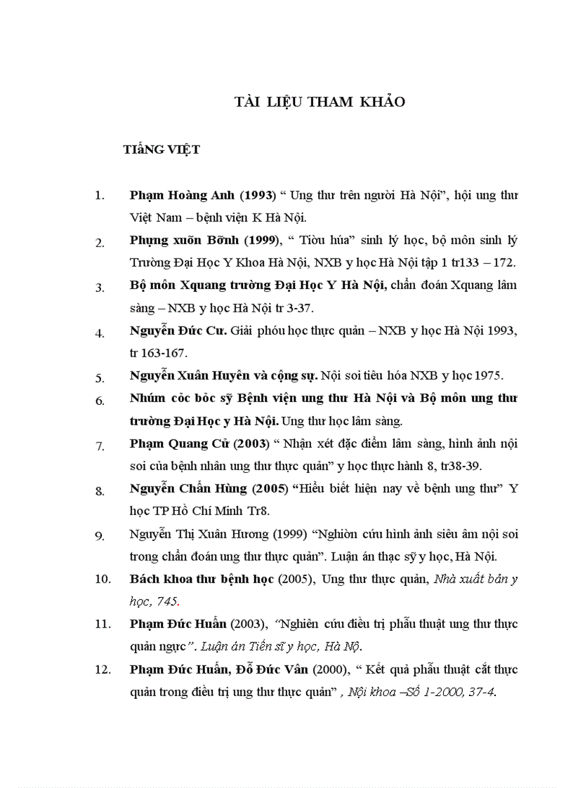 image for page Nghiên cứu đặc điểm lâm sàng và mô bệnh học ung thư biểu mô thực quản 1