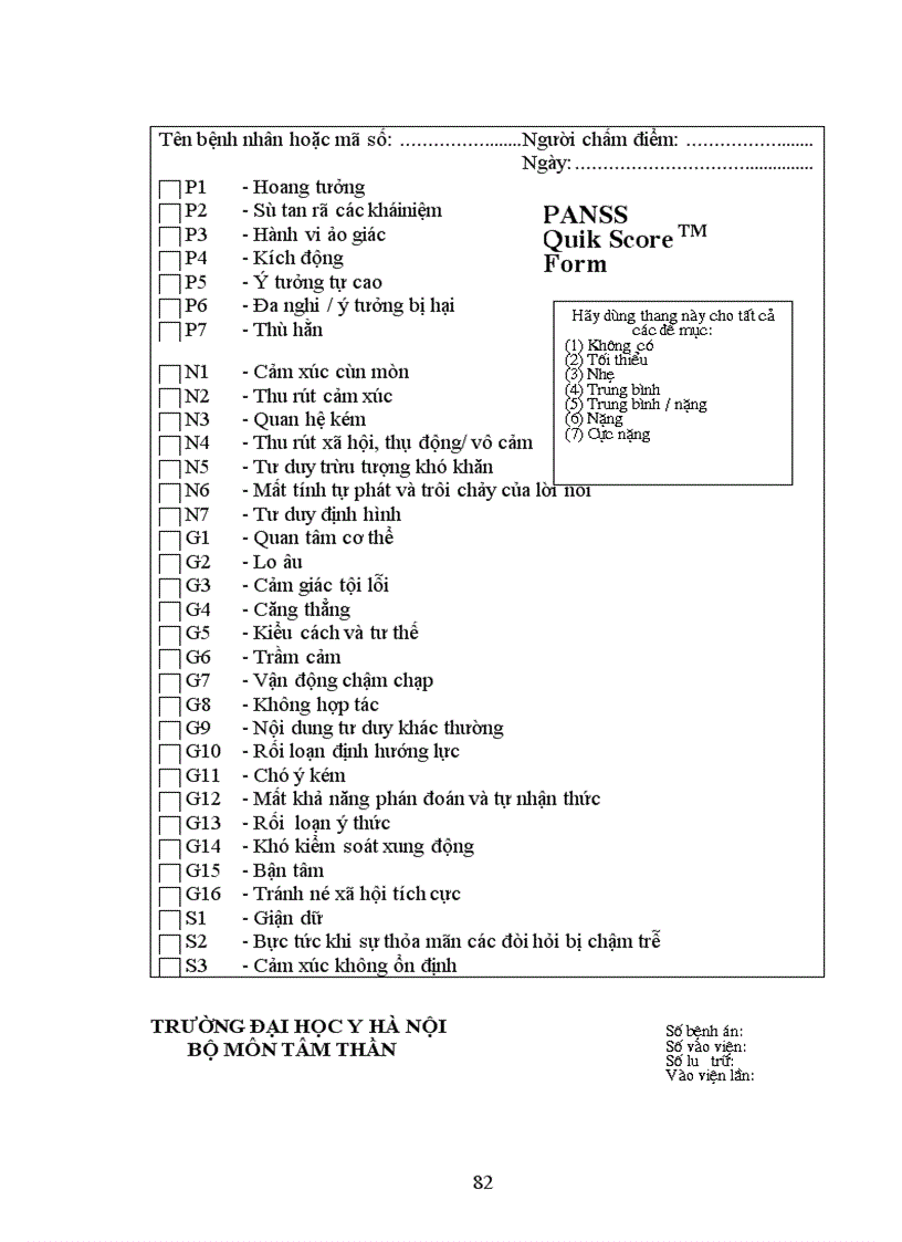 image for page Nghiên cứu đặc điểm lâm sàng của bệnh tâm thần phân liệt thể Thanh Xuân 1