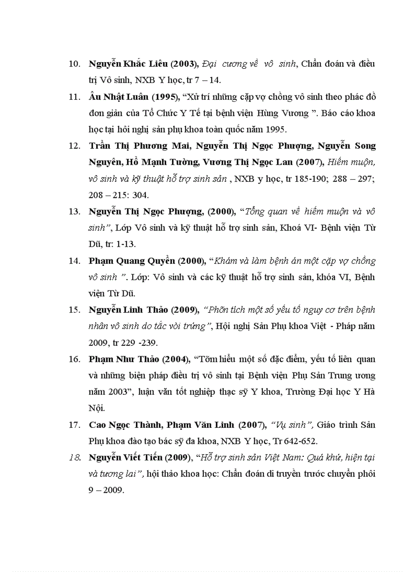 image for page Xác định tỷ lệ và một số yếu tố ảnh hưởng đến vô sinh của các cặp vợ chồng trong độ tuổi sinh đẻ tại huyện Ba Vì từ tháng 4 2010 đến tháng 9 2010 3