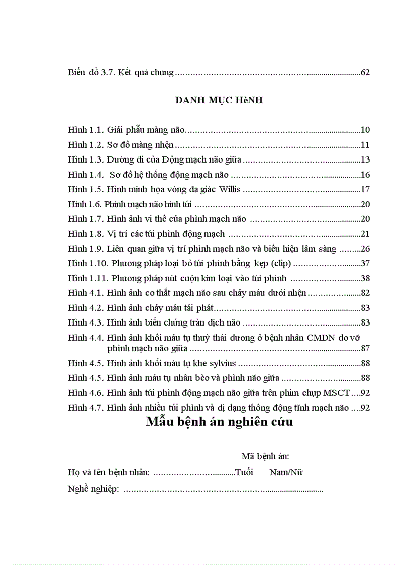 image for page Nghiên cứu đặc điểm lâm sàng hình ảnh học và kết quả điều trị của bệnh nhân chảy máu dưới nhện do vỡ phình động mạch não giữa tại bệnh viện Bạch Mai