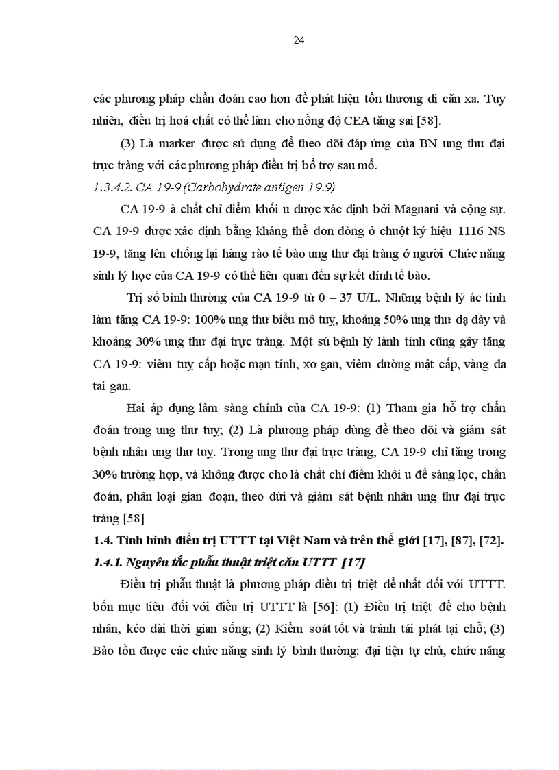 image for page Mô tả một số đặc điểm về chẩn đoán hình ảnh và chất chỉ điểm ung thư ở những bệnh nhân ung thư biểu mô tuyến trực tràng q