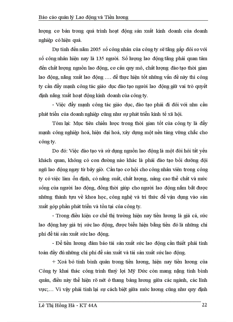 image for page Tổ chức công tác kế toán lao động tiền lương tại công ty Khai thác công trình thuỷ lợi Mỹ Đức Hà Tây