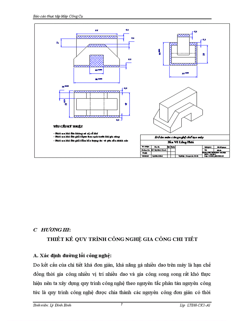image for page Thiết kế quy trình công nghệ gia công chi tiết