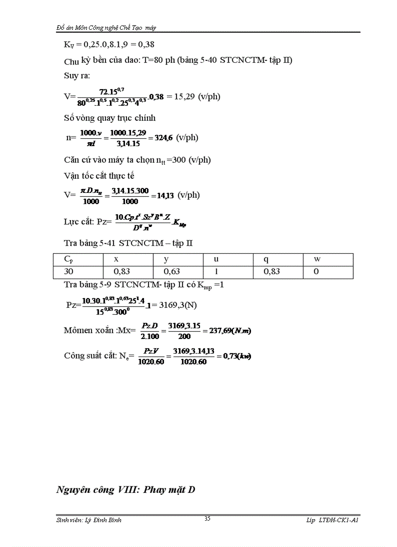 image for page Thiết kế quy trình công nghệ gia công chi tiết 1