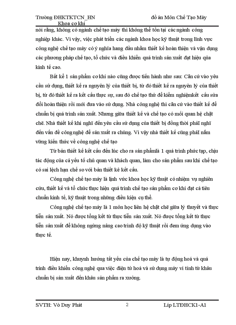 image for page Phân tích chi tiết gia công và xác định dạng sản xuất