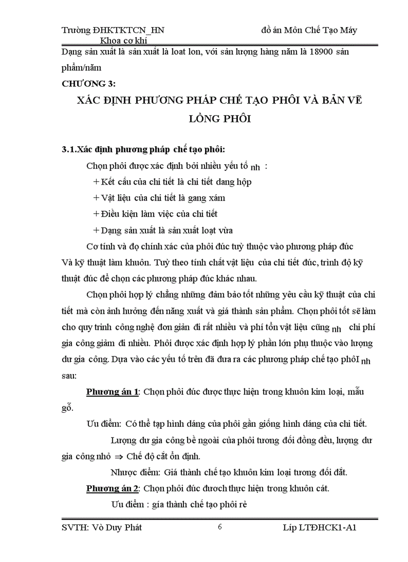 image for page Phân tích chi tiết gia công và xác định dạng sản xuất