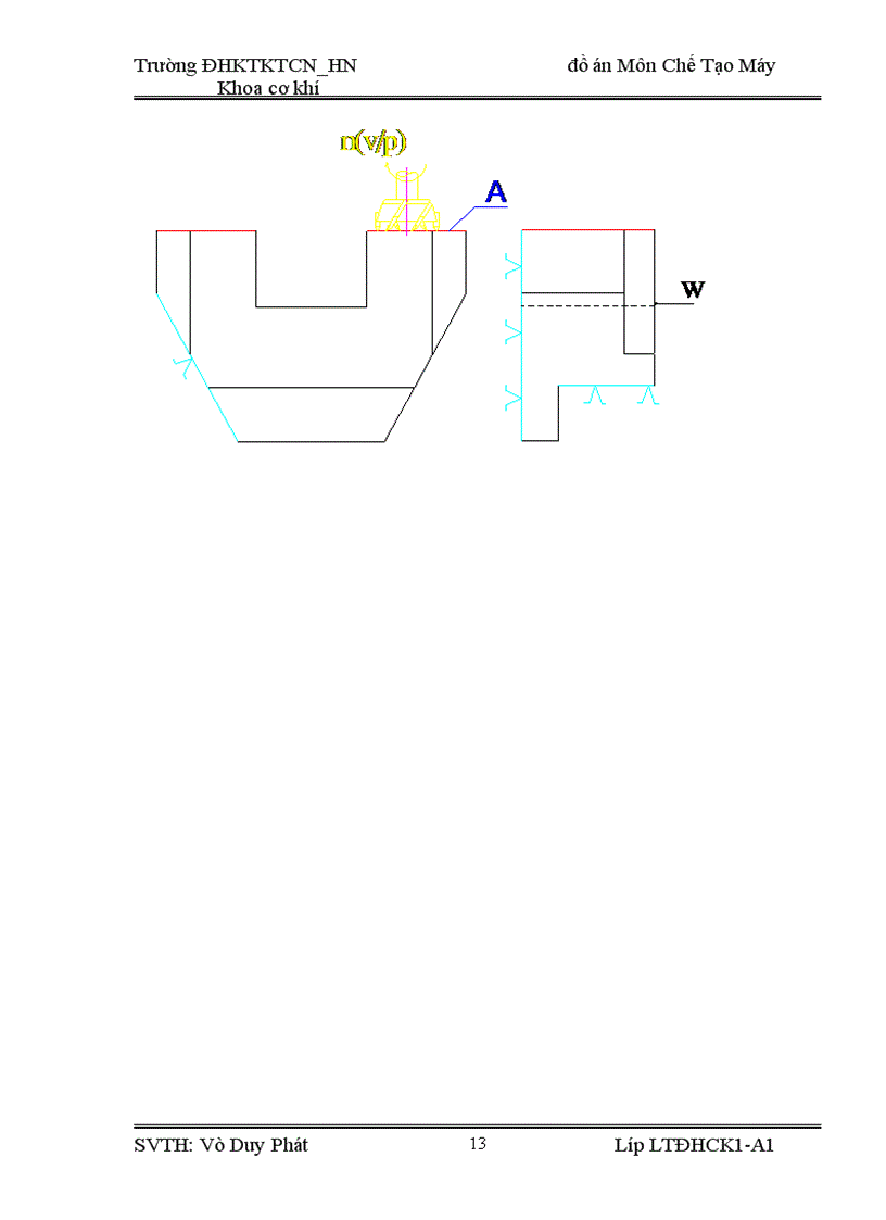 image for page Phân tích chi tiết gia công và xác định dạng sản xuất