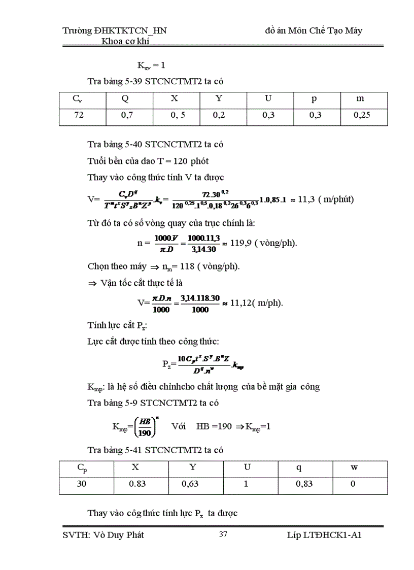 image for page Phân tích chi tiết gia công và xác định dạng sản xuất