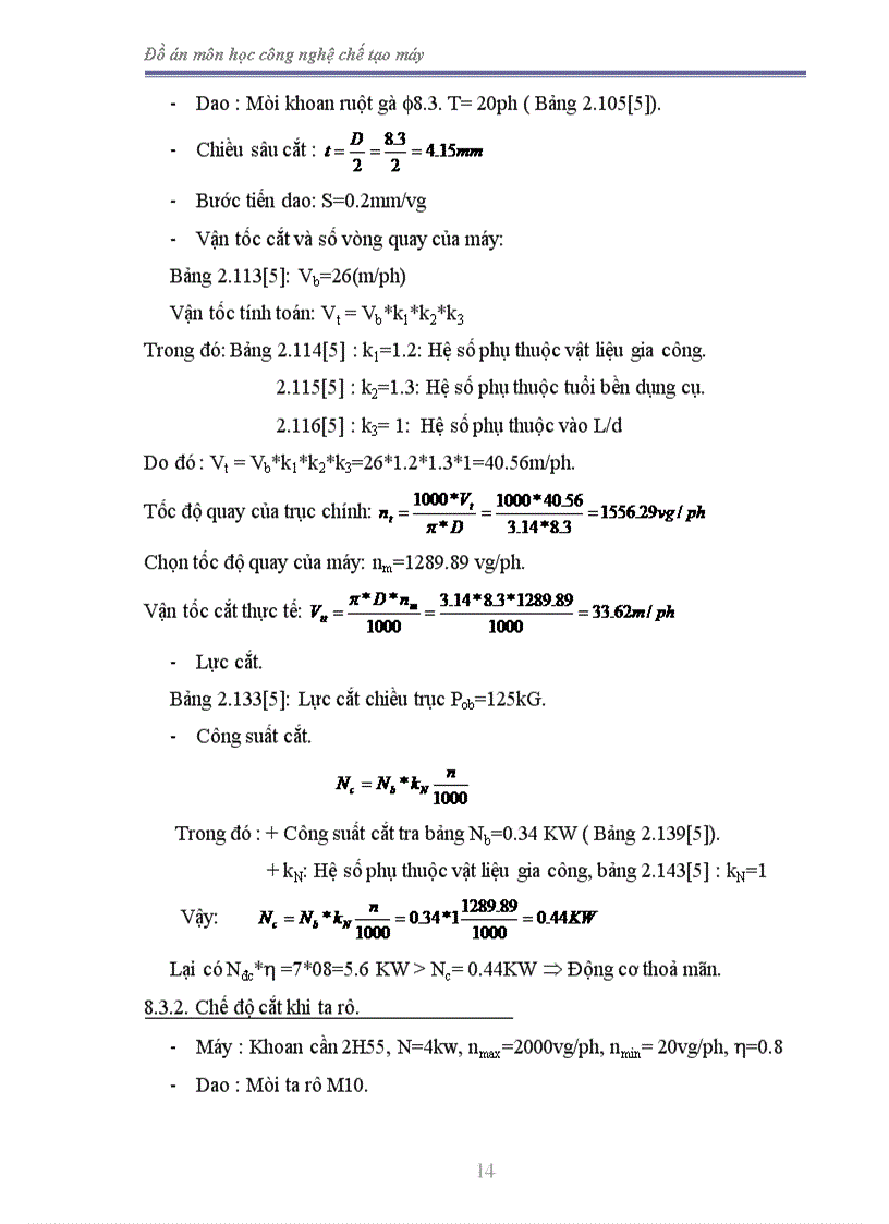 image for page Tính thời gian nguyên công