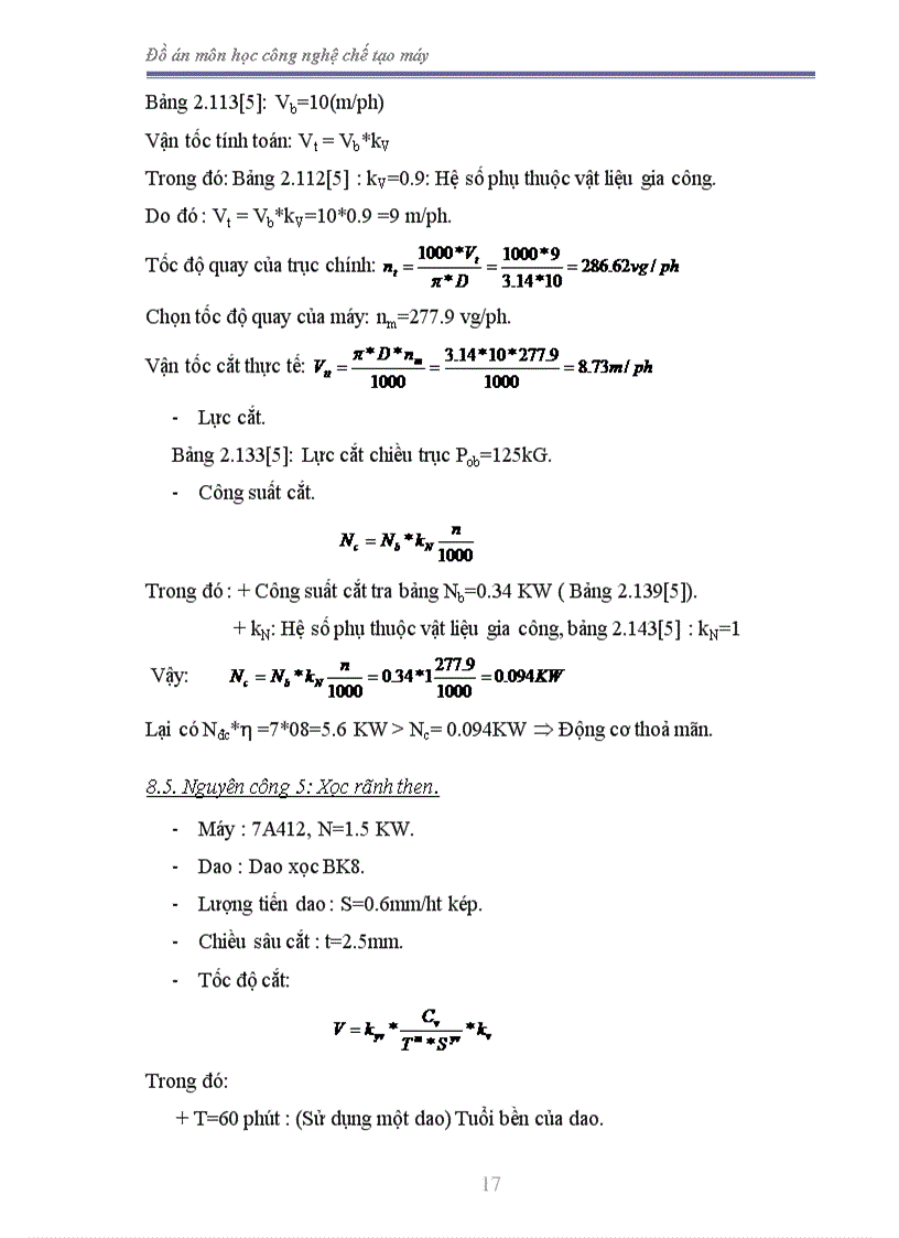 image for page Tính thời gian nguyên công