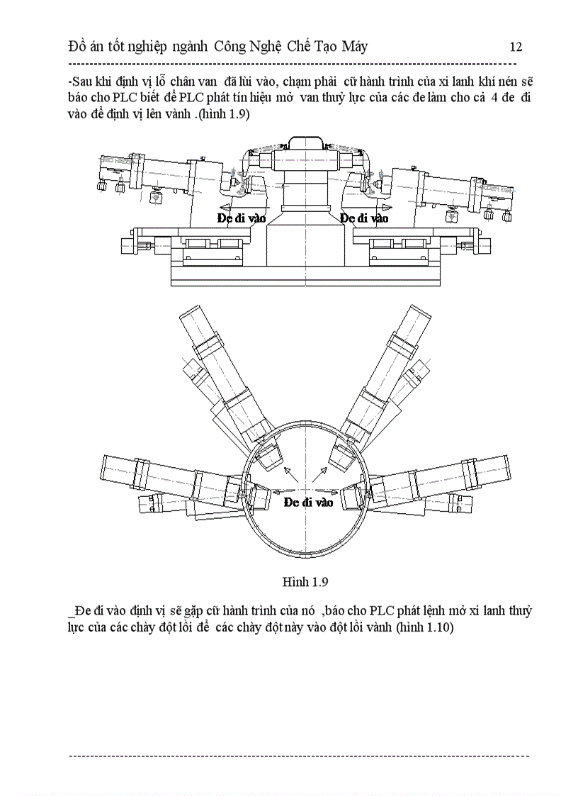 image for page Thiết kế máy tự động đột lỗ vành xe máy điều khiển bằng PLC