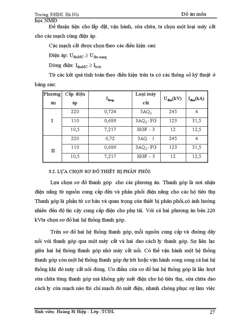 image for page Tính toán phụ tải và cân bằng công suất
