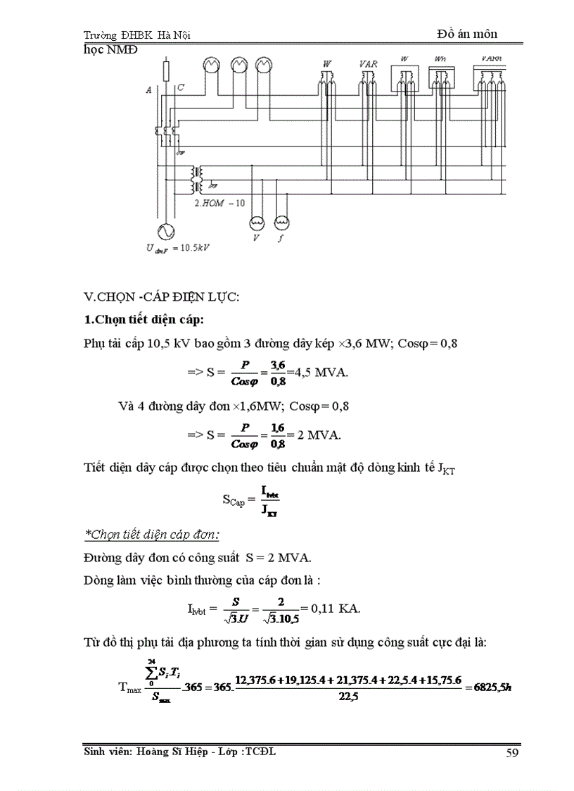 image for page Tính toán phụ tải và cân bằng công suất