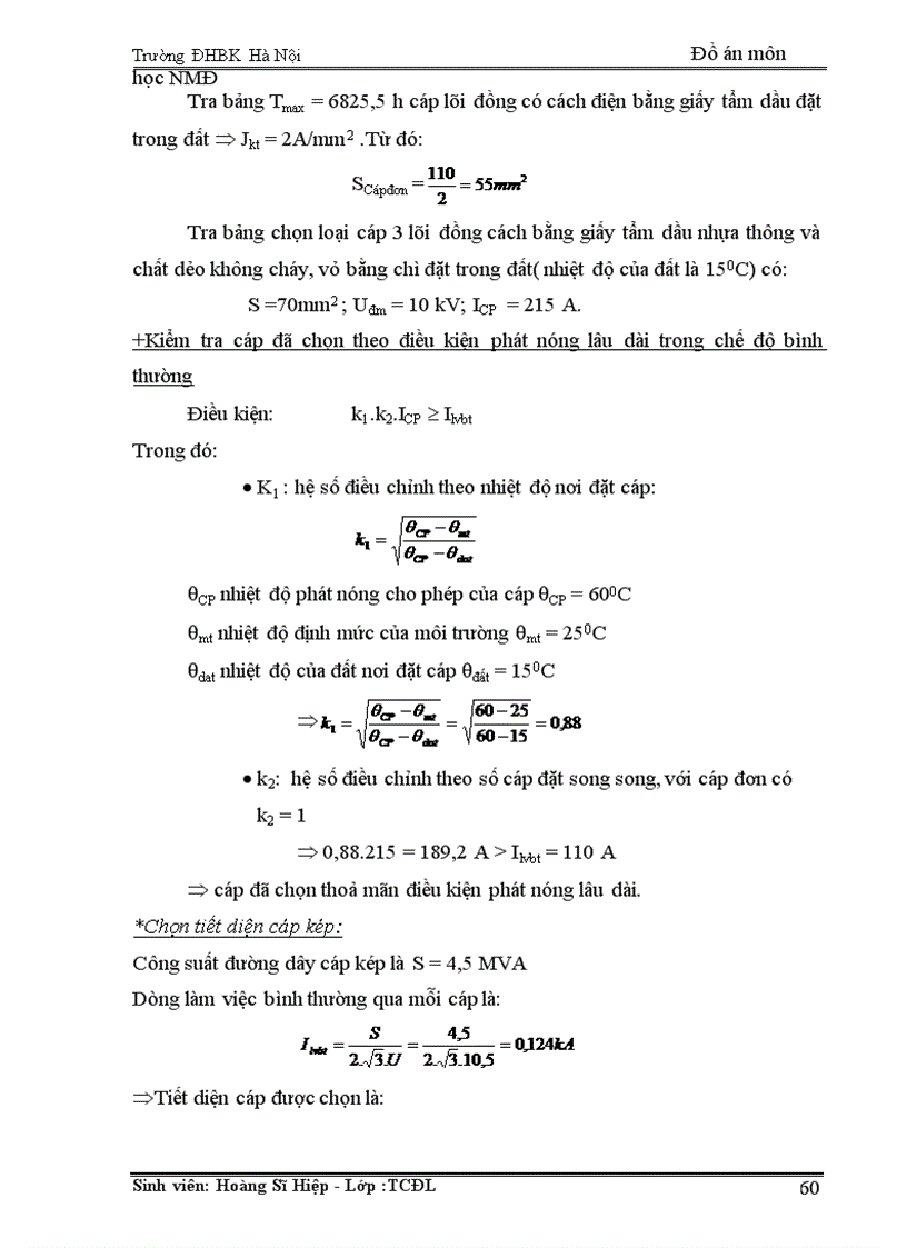 image for page Tính toán phụ tải và cân bằng công suất