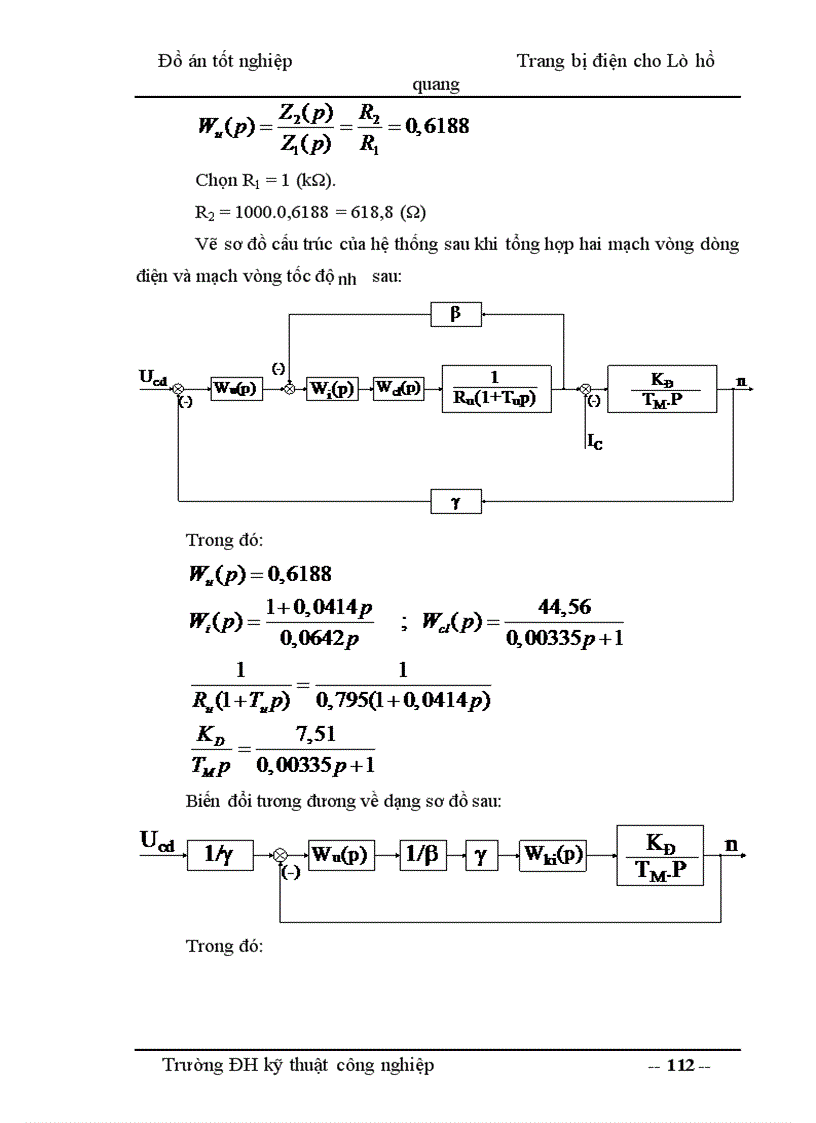 image for page Thiết kế sơ đồ nguyên lý hệ thống truyền động
