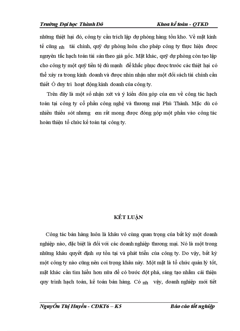 image for page Hoàn thiện công tác kế toán bán hàng và xác định kết quả kinh doanh tại công ty cổ phần công nghệ và thương mại Phú Thành